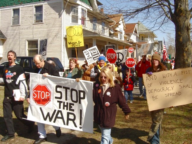 Stop The War March 1